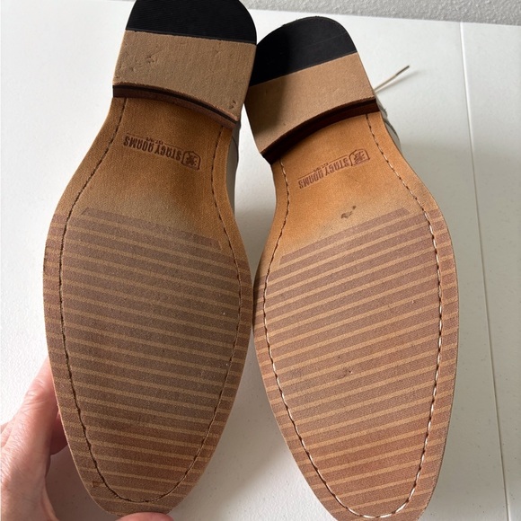 Stacy Adams Preston Lace Up Plain Toe Oxford Size 11 M Leather Wedding Prom - Picture 8 of 11